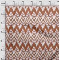 thumbnail image 2 of oneOone Silk Tabby Fabric Chevron Ikat Print Fabric BTY 42 Inch Wide, 2 of 4