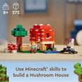 thumbnail image 2 of Lego Minecraft The Mushroom House Set 21179, 2 of 6