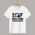 thumbnail image 4 of WEAIXIMIUNG T-Shirts pour Adolescentes 16-18 Filles Manches Courtes Col Rond T-Shirts Imprimés 6 Couleurs, 4 of 5