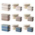 thumbnail image 4 of Langgg Warm And Convenient Bento Lunch Box For Office And School Easy To Clean Portable Electric Lunch Box Dark blue Heating bag, 4 of 6