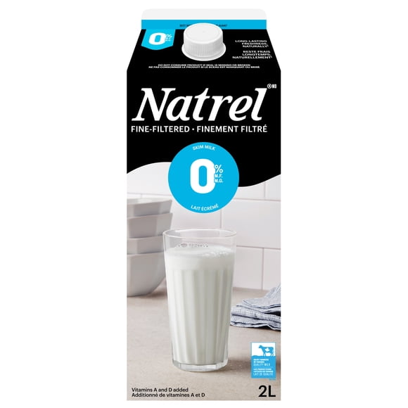 Natrel Fine-Filtered 0% Fat Free Skim Milk 2L