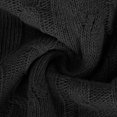 thumbnail image 5 of Yuyuzo Pull Oversize pour Femmes Col Roulé Manches Longues Tricoté Confortable Couleur Unie, 5 of 5