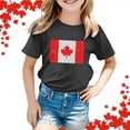 thumbnail image 2 of TJAZFJPA Haut Orange Fille T-Shirt à Manches Courtes d'Été Col Rond T-Shirt Coupe Décontractée Chandails de Base Chandails pour Tout-Petits Hauts Mignons pour Filles 10-12, 2 of 6