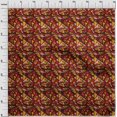 thumbnail image 4 of oneOone Velvet Maroon Fabric Abstracts Sewing Craft Projects Fabric Prints By Yard 58 Inch Wide, 4 of 5