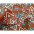thumbnail image 4 of oneOone Silk Tabby Fabric Damask Ikat Print Fabric By The Yard 42 Inch Wide, 4 of 4