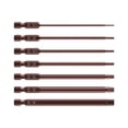 thumbnail image 3 of 100mm H1.5-H6 Alloy Steel Magnetic Hex Head Screwdriver Bits Screw Driver Tools, 3 of 5