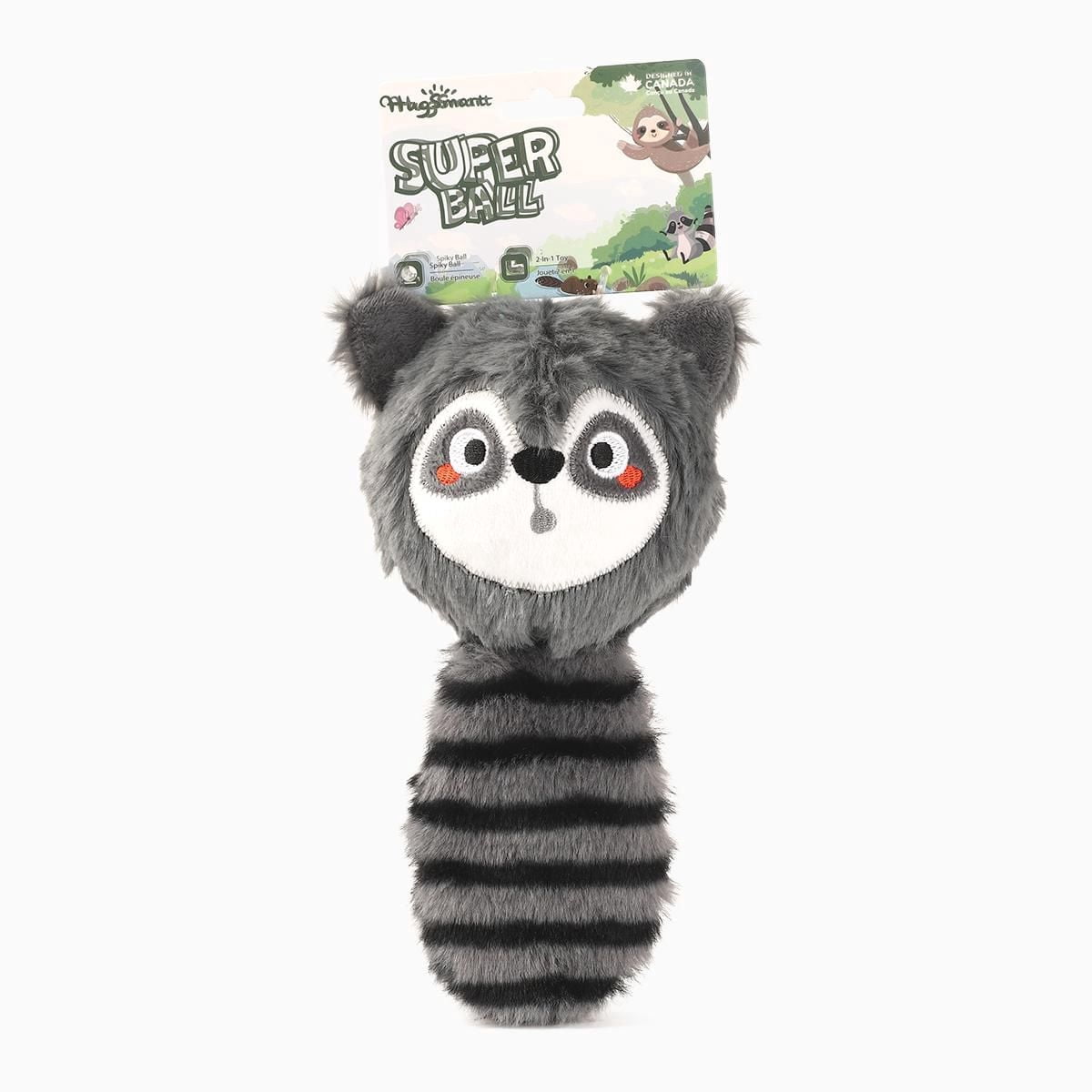 Hugsmart Raton laveur Jouet pour chien en forme de balle