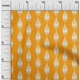 thumbnail image 1 of oneOone Cotton Poplin Fabric Stripe Ikat Print Fabric BTY 56 Inch Wide, 1 of 4