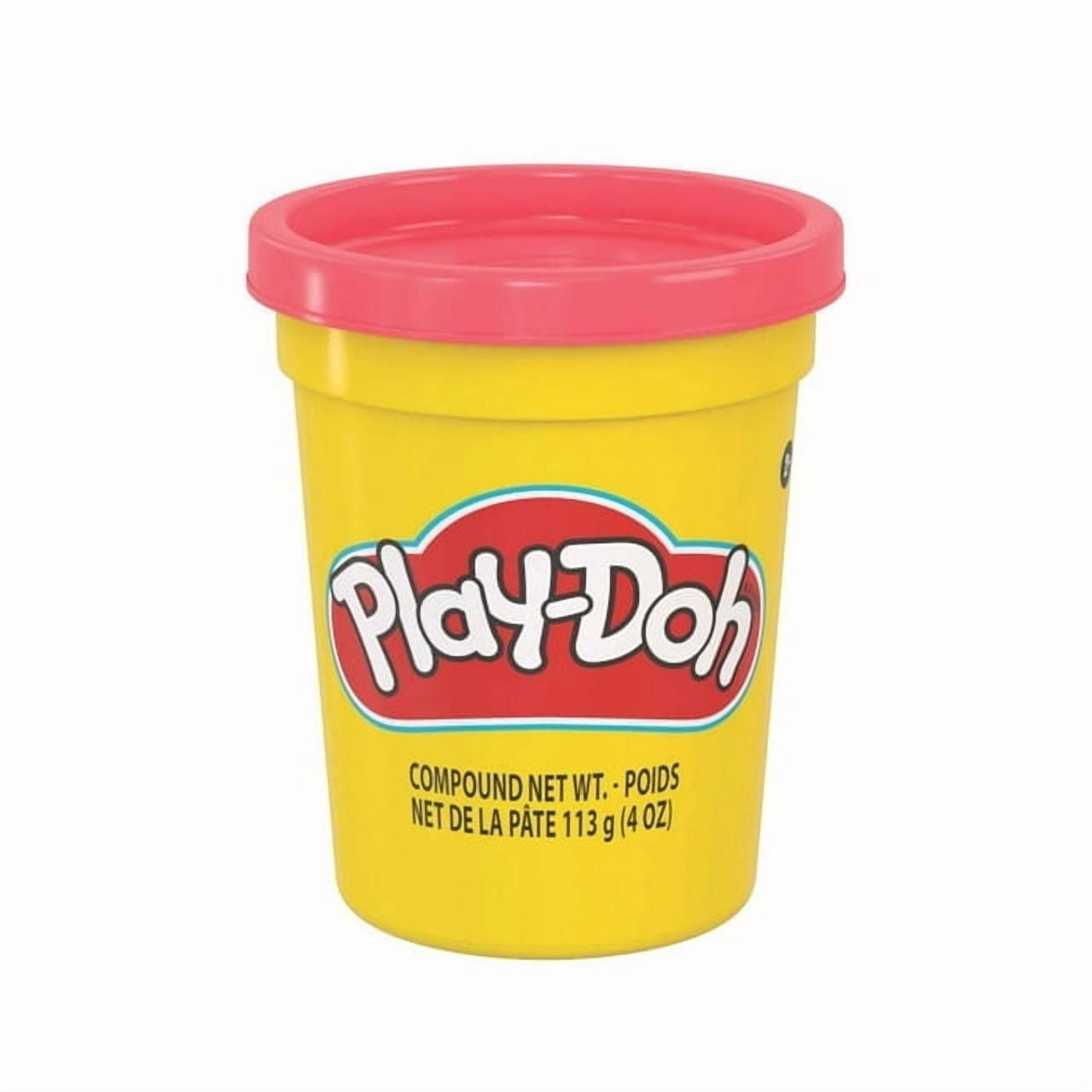 Play-Doh Pot Unique de 4 Onces de Pâte à Modeler Rose Néon, 2 Ans et Plus