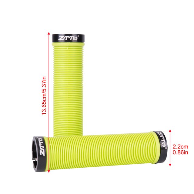 ZTTO 2X Handlebar Grips Improved Handling Bike Handlebars Handy Intallation Direct Changing Fool-style Operation Bicycle Grip Yellow
