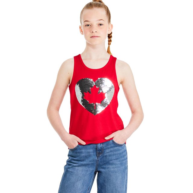 Débardeur fête du Canada George pour filles