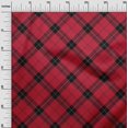 thumbnail image 3 of oneOone Cotton Flex Fabric Tartan Check Print Fabric BTY 40 Inch Wide, 3 of 4