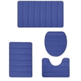 thumbnail image 2 of Memory Foam Bath Mat Sets 4 Piece,Extra Soft Bathroom Rugs Non Slip and Absorbent Mats,Soft Absorbent Memory Foam Bath Mats Set,Dry Fast Bath Mat,Thick Machine Washable Bath Rug Set for Bathroom, 2 of 9