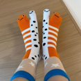 thumbnail image 1 of Stockings Classic Home Comfort Everyday Wear with Eel Pattern and Thin Long Toe for Gentle Styling, 1 of 5