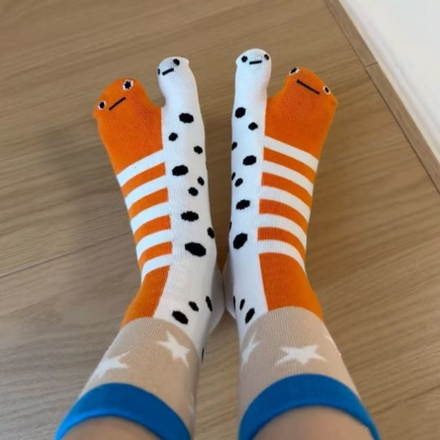 Stockings Classic Home Comfort Everyday Wear with Eel Pattern and Thin Long Toe for Gentle Styling