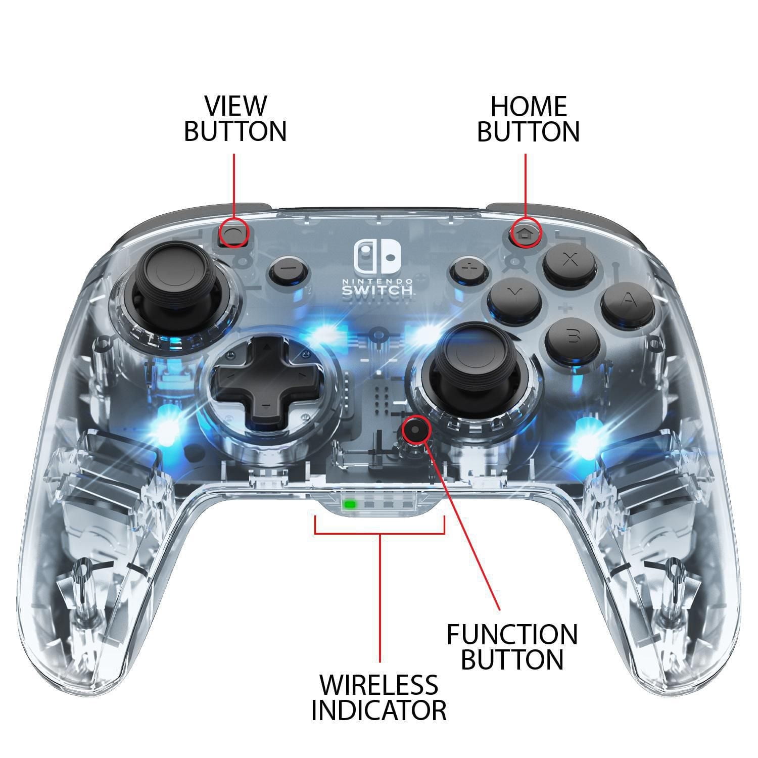 PDP Afterglow™ Wireless Deluxe Controller - Nintendo Switch