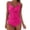 Hot Pink, variant on Gubotare Womens One Piece Bikinis Swimsuit Cross Back Cute Ruffle Bownot Swimsuit Bathing Suit Swimwear,Wine M