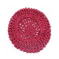 thumbnail image 1 of Xingzhi Woman Mesh Crochet Hair Net Washable Flexible Replacement Sleeping Hairnet Red, 1 of 6