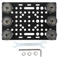 thumbnail image 2 of Gantry Plate, Aluminum V Gantry Panel Kit Wear Resistance  For 3D Printer For CNC Lathe Transparent Pulley, 2 of 8