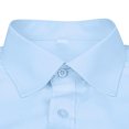 thumbnail image 5 of Dress Shirts for Men with Pocket Long Sleeve Big & Tall Tshirts Shirt Button-Down Collared Wrinkle-Free Solid Color Business Work Tops, 5 of 5