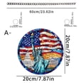 thumbnail image 1 of Independence Day Decorations Independence Day Celebration Acrylic Painted Window Decoration Hanging Decoration Wall Decoration Craft Hanging Decoration Home Decoration, 1 of 5