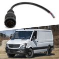 thumbnail image 4 of Diagnostic Cable, Black OBD2 Cable 29cm/11.42in  For Car Diagnostic Tool, 4 of 8