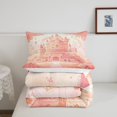 thumbnail image 4 of YST Girly Castle Comforter Set Full Romantic Castle Bedding,Dreamy Garden Flowers Bedding Comforter Sets Rainbow Butterfly Roses Floral Duvet Insert Princess Palace Room Decor, 4 of 6