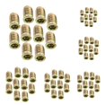 thumbnail image 4 of veasfak 10Pcs Wood Insert Screws Hexagonal Socket Bolts Nuts Drawers Cupboard DIY Craft M8*22, 4 of 6