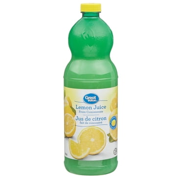 Great Value Lemon Juice from Concentrate