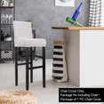 thumbnail image 2 of Stretch Bar Stool Cover for Bar Height Side Chair Slipcovers, 2 of 8
