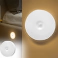 thumbnail image 1 of LED Motion Sensor Cabinet Light | Under Counter Closet LED | Wireless USB Rechargeable Night Light | Battery Powered | 14 LEDs | 7.8x1.8cm | Aluminum Alloy | 3 Modes | 1 Pack, 1 of 9