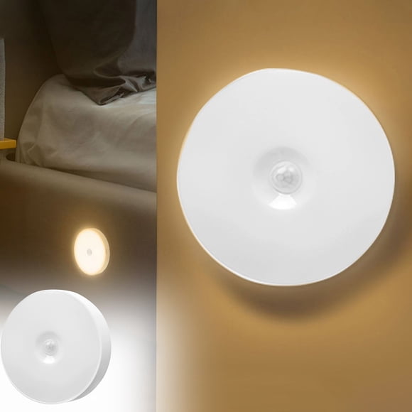 Dvkptbk Decorative Lights Led Motion Sensor Cabinet Light,Under Counter Closet Lighting, Wireless USB Rechargeable Kitchen Night Lights,Battery Powered Operated Light,8Led Light Lighting & Ceiling