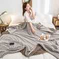 thumbnail image 1 of Soft And-friendly Blankets Milk Fleece Blankets Thicken Warm Siesta Fleece Blankets, 1 of 4