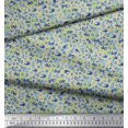 thumbnail image 2 of Soimoi Poly Georgette Fabric Flower Watercolor Fabric Prints by Yard 52 Inch Wide, 2 of 3