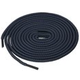 thumbnail image 1 of INSPIRE CHIC Unisex Thick Solid Color Round Shoelaces for Leather Boots Navy Blue 80 cm/31.5", 1 of 4