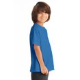 thumbnail image 3 of Hanes T-Shirt à Col Rond à Manches Courtes ComfortWash pour Garçons, m, Bleu Ciel d'Été, 3 of 3