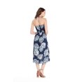 thumbnail image 3 of Hawaii Hangover Robe à Col Licou à Motif Floral et Feuilles Hawaïennes pour Femmes, jusqu'à la Taille 3TG, 3 of 5