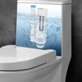 thumbnail image 4 of Adjustable Toilet Fill Valve White 2.5 Inch Stable Drainage Anti Siphon Function with Screw for Split Toilets, 4 of 7
