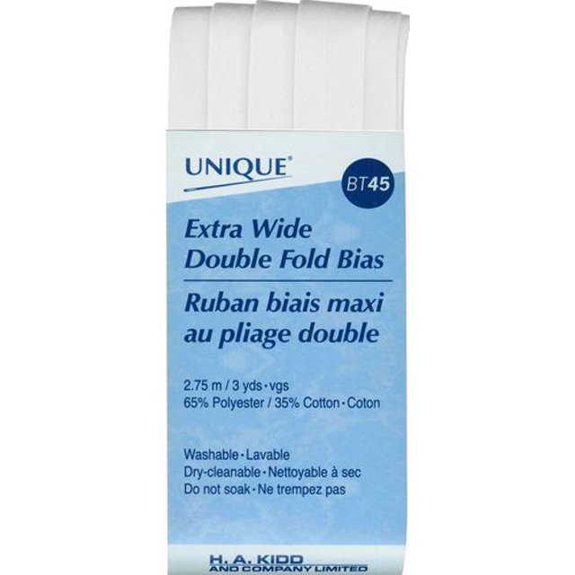 Unique Extra Wide Double Fold Bias Tape