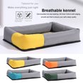 thumbnail image 2 of Tapis de Refroidissement Lavable Résistant à l'Humidité Coussin de Couchage d'Été Confortable Coussin de Couchage Respirant Couverture Accessoire Pelouse Extérieure Orange XL, 2 of 8