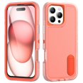 thumbnail image 1 of for iPhone 16 Pro Case, iPhone 16 Pro Phone Case with Built in Kickstand, Shockproof/Dustproof/Drop Proof Heavy Duty Military-Grade Rugged Protective Cover for iPhone 16 Pro,Orange,For iPhone 16 Pro, 1 of 9