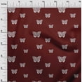 thumbnail image 2 of oneOone Viscose Chiffon Fabric Block Print Fabric BTY 42 Inch Wide, 2 of 4