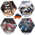 thumbnail image 3 of 104" Motorcycle Cover 鈥?All Season Waterproof Outdoor Protection Fit for Tour Bikes Choppers Cruisers 鈥?Protect Against, 3 of 5
