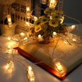 thumbnail image 3 of MesaSe 10 20 LED Photo Clip LED String Lights Garlands Battery Fairy Holiday Lights DIY Decoration Custom for House Wedding Party, 3 of 10