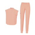 thumbnail image 3 of Women Nursing Set Tops Pants Working Clothes Workwear Workers pink S, 3 of 8