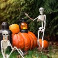 thumbnail image 4 of Halloween Squelette Corps Entier Articulations Articulées Réalistes Décorations de Squelette Humain pour Fête Maison Hantée Jouet Festif « Trick-or-Treat », 4 of 8