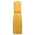 thumbnail image 5 of Leutsin Robe d'Été Décontractée pour Femme Grande Taille Robe d'Été Aguichant pour Femme Sans Manches à Col Rond avec Fente, 5 of 5