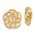 thumbnail image 1 of 14k Polished Love Knot Earring Jackets T584J, 1 of 2