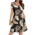 thumbnail image 2 of Ovzne Robes pour Femmes 2025 Robe pour Femme Robe d'Été Décontractée pour Femmes Dégradé Sans Manches Col en V Longue Robe Grande Taille Robe Maxi Liquidation, 2 of 7