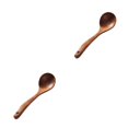 thumbnail image 4 of Baohd Brown Beautiful Texture Wooden Kitchen Utensils Home Cooks Wooden Spoons For Cooking Choose Wood Soup Ladle 2Set, 4 of 6